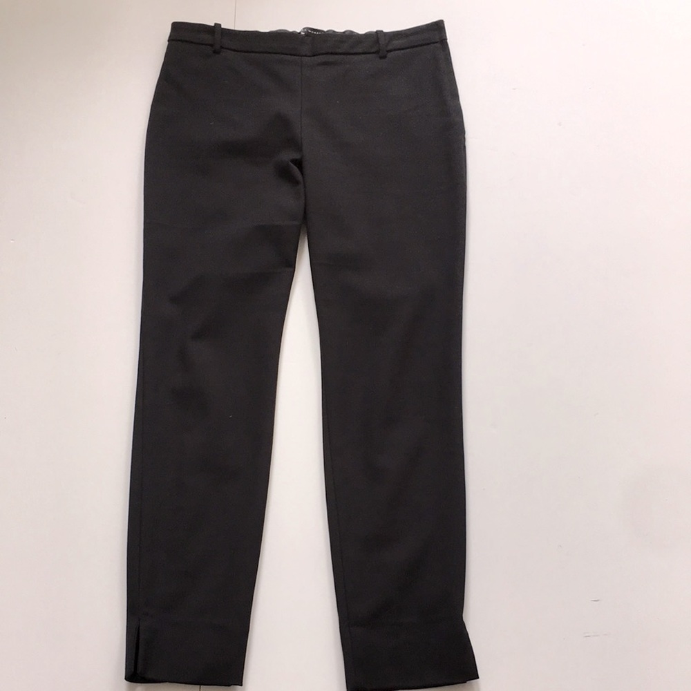 Zara Skinny Black Stretchy Strait Ankle Pants